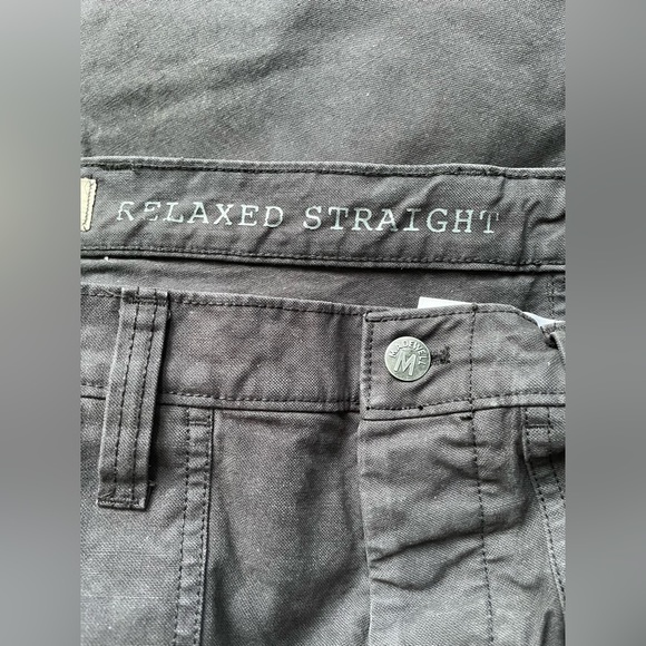 New Madewell Men Cargo Pants Relaxed Straight Jeans Size 31 - Picture 6 of 9